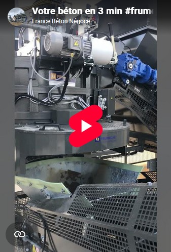 votre béton en 3 minutes avec un distributeur automatique